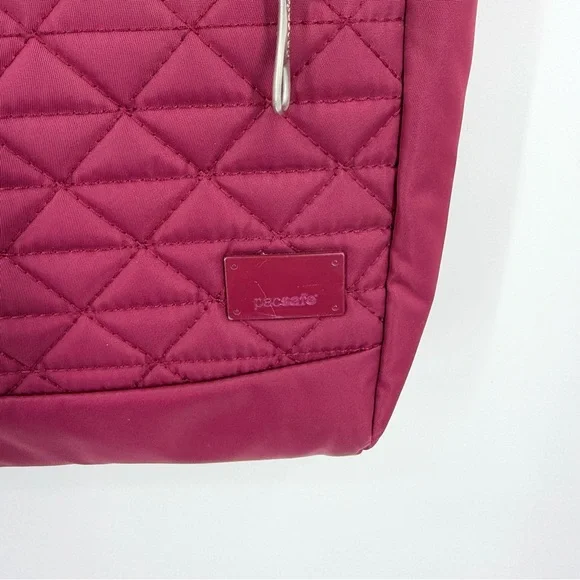 TravelSmith Pacsafe Citysafe RFID Crossbody Bag with Anti-Theft Burgundy - Picture 3 of 16